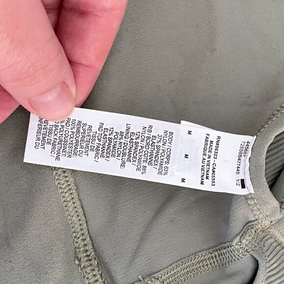 Nike Indy Strappy Women's Light-Support Ribbed Longline Sports Bra M - Picture 6 of 7